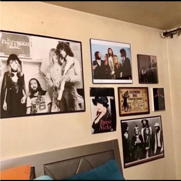 FLEETWOOD MAC SIGNED 8X10 FRAMED PHOTO 90s TOUR STEVIE NICKS - Picture 4 of 7